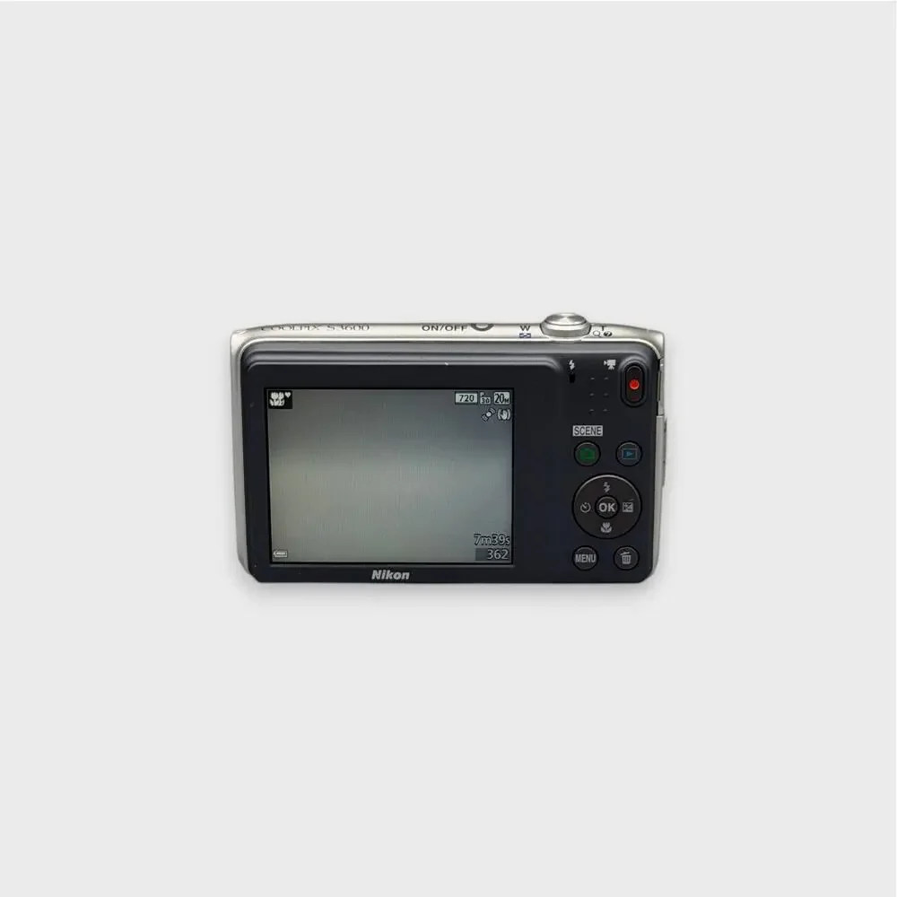 Nikon Coolpix S3600 Digital Camera | 20.1MP | Silver